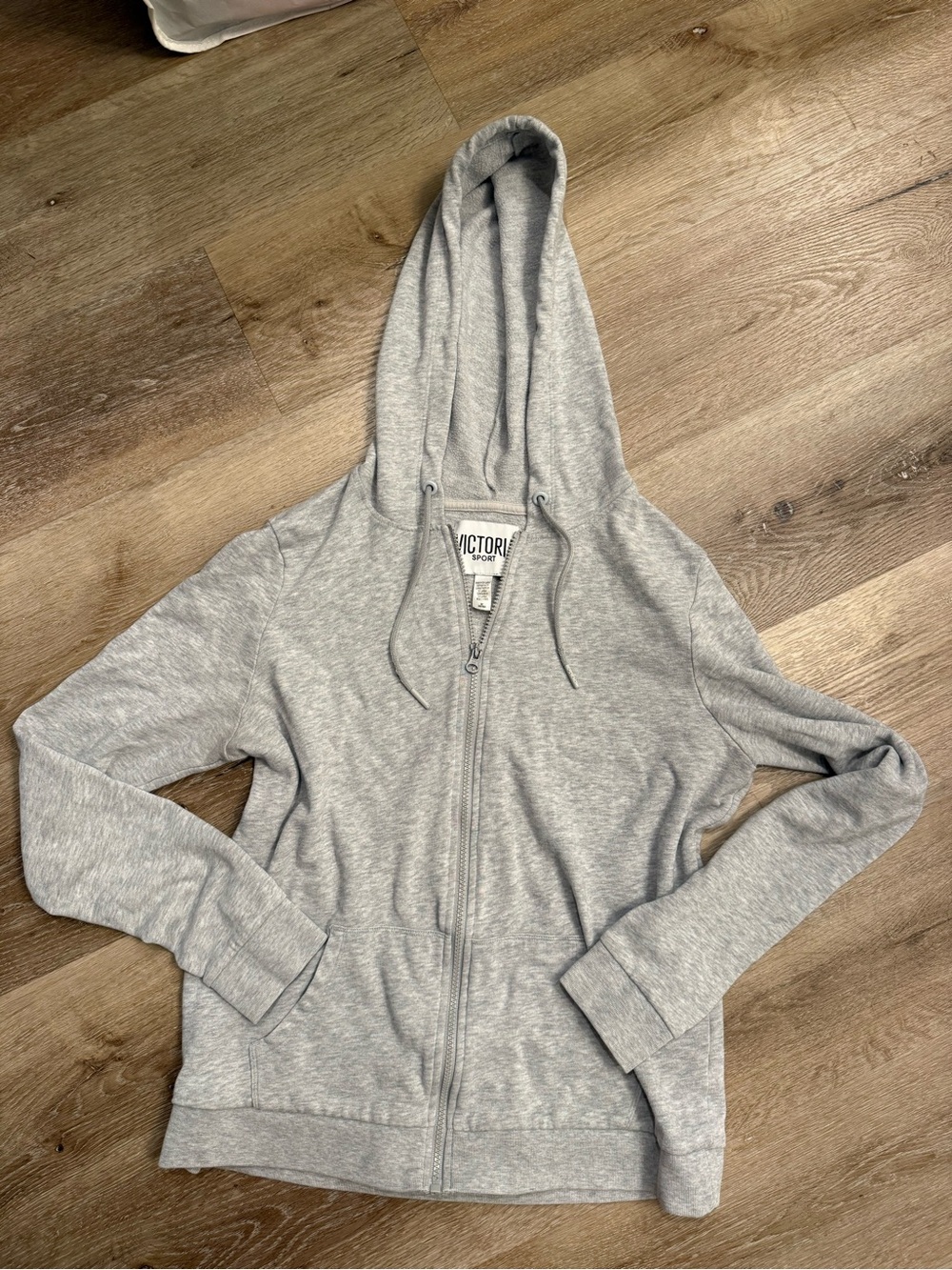 Victoria Sport Women's Full-Zip Hoodie - Light Gray